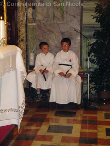 Cinturini all'altare per il servizio liturgico