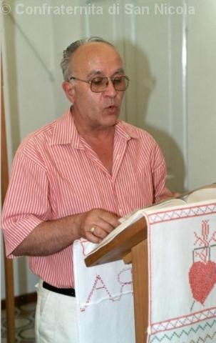 Confratello che legge le letture