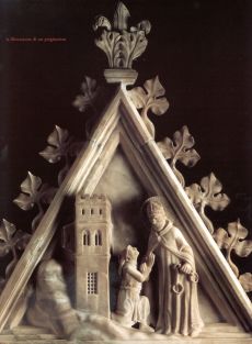 Particolare dell'arca di S.Agostino