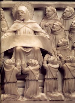 Sant'Agostino istruzione dell'ordine Agostiniano - Particolare dell'arca Sant'Agostino